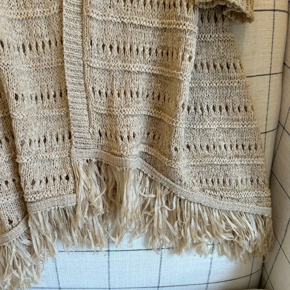 Anthropologie Fringe Wrap - Picture 3 of 4